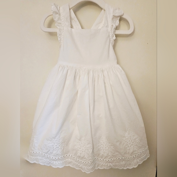 Osh Kosh B'gosh Toddler Girls White Eyelet Dress - Picture 1 of 11